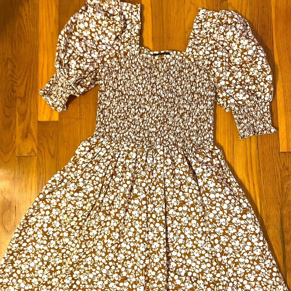 floral mini dress